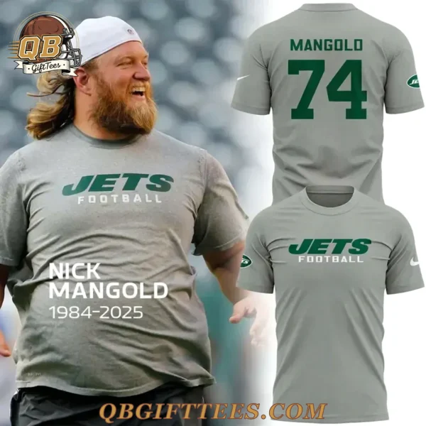 New York Jets In Memoriam Nick Mangold Special Edition T-Shirt