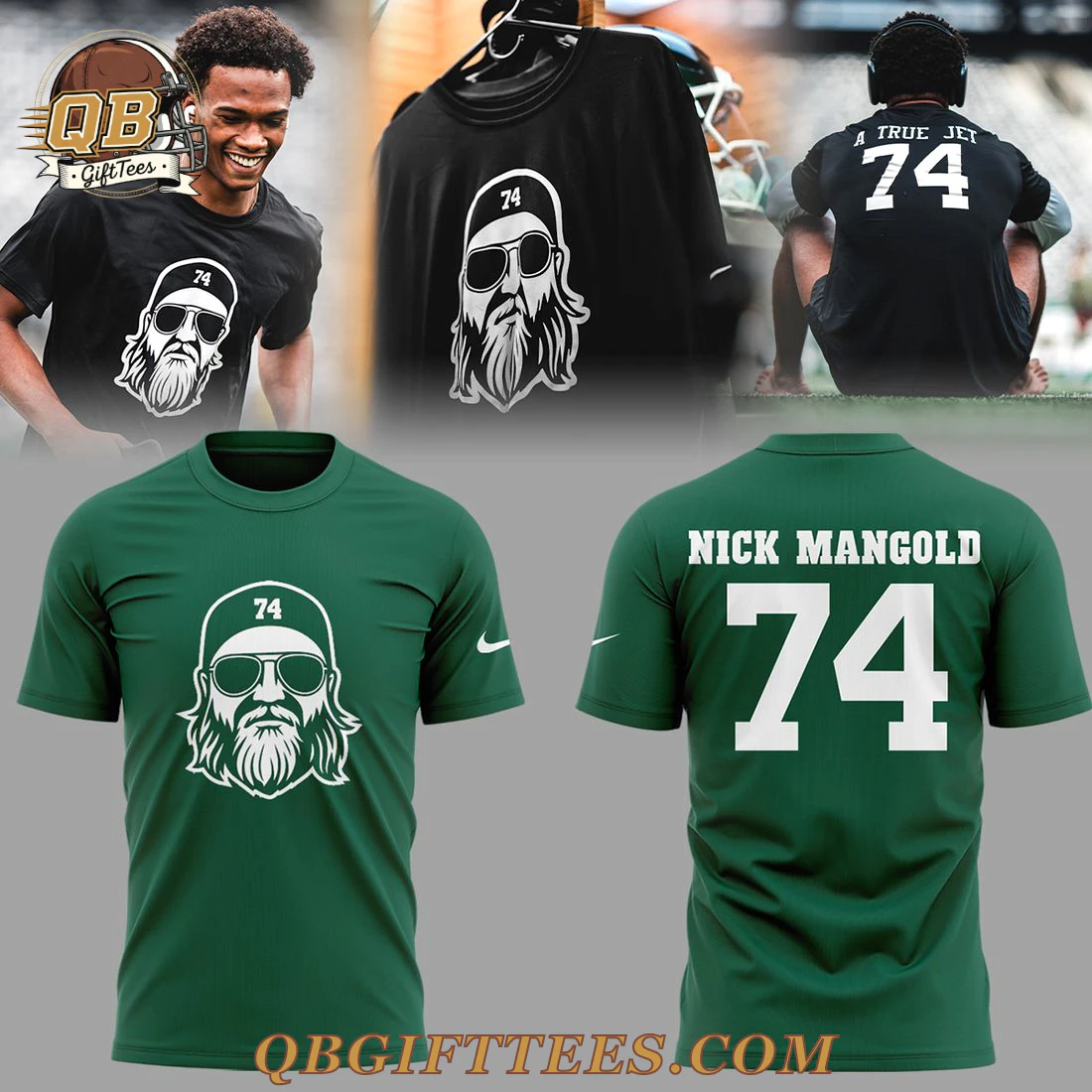 New York Jets x Nick Mangold Limited Edition Shirt New York Jets x Nick Mangold Limited Edition Shirt