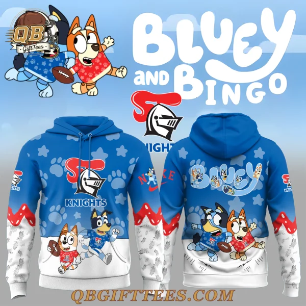 Newcastle Knights x Bluey and Bingo Special Edition Hoodie