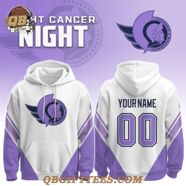 Ottawa Senators Fights Cancer Edition Hoodie