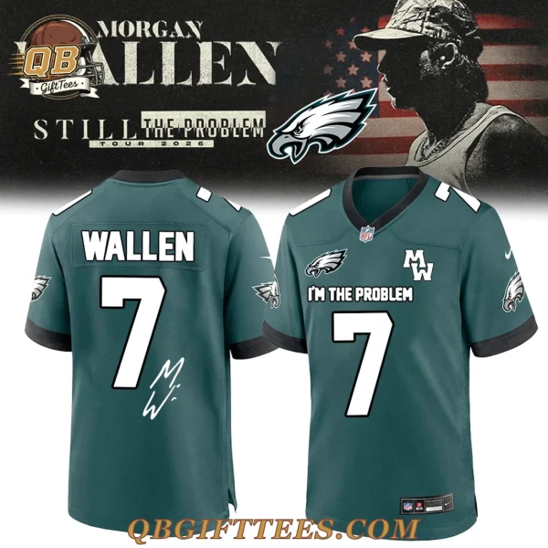 Philadelphia Eagles x Morgan Wallen Football Jersey