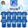 Los Angeles Chargers x TWICE THIS IS FSeattle Seahawks X TWICE THIS IS FOR WORLD TOUR PART II Special Edition JerseyOR WORLD TOUR PART II 2025 Edition Football Jersey