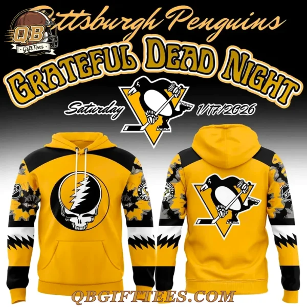 Pittsburgh Penguins Grateful Dead Special Edition Hoodie