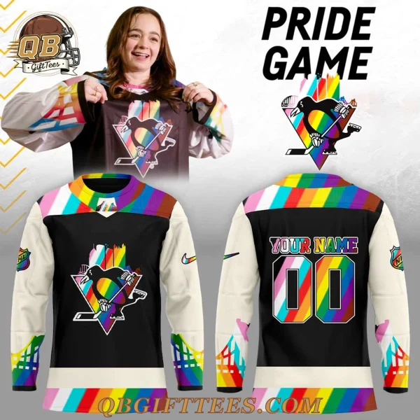 Pittsburgh Penguins Pride Game 2025 Limited Edition Jersey