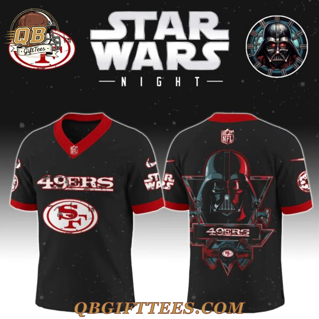 San Francisco 49ers x Star Wars Limited Edition Shirt San Francisco 49ers x Star Wars Limited Edition Shirt