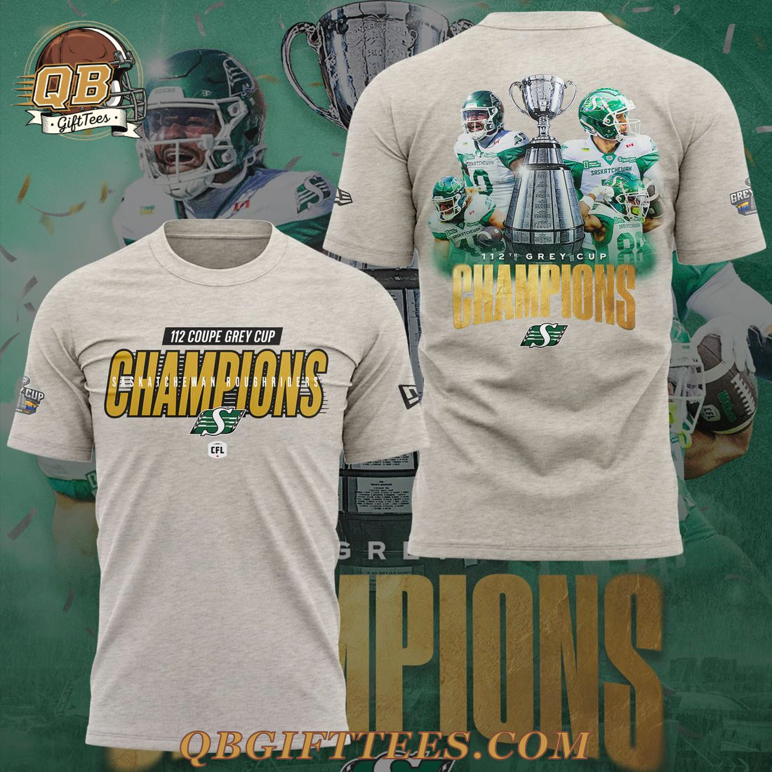 Saskatchewan Roughriders Grey Cup Champions 2025 Limited Edition Shirt Saskatchewan Roughriders Grey Cup Champions 2025 Limited Edition Shirt