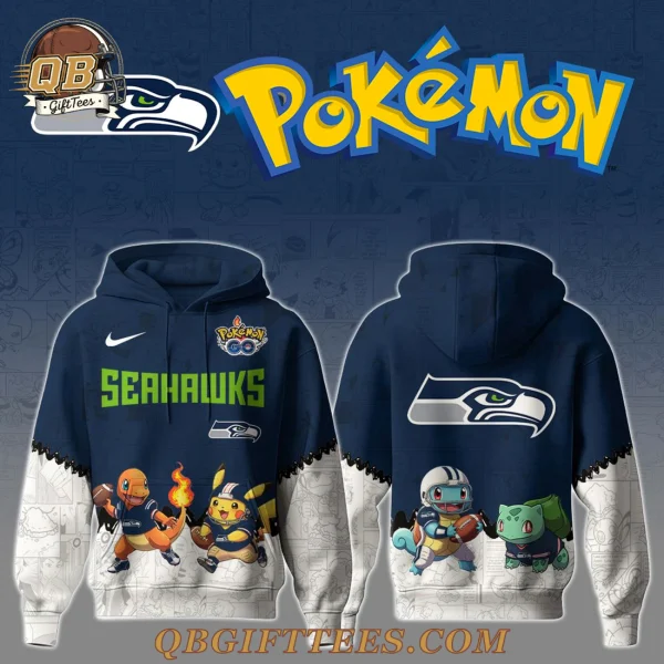Seattle Seahawks x Pokemon Limited Edition Hoodie