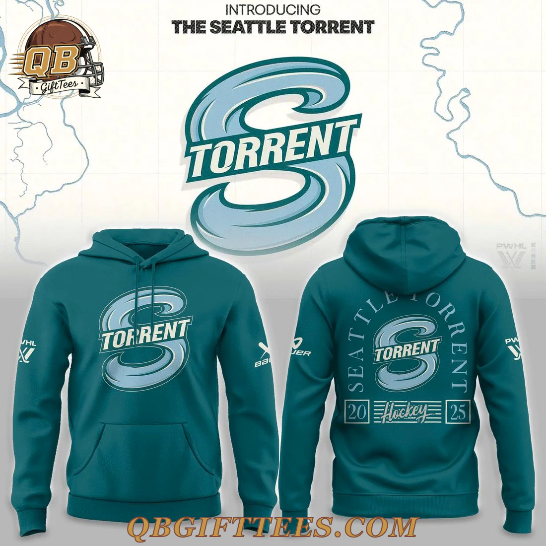 Seattle Torrent Stadium Essentials Big Shot Limited Edition Hoodie Seattle Torrent Stadium Essentials Big Shot Limited Edition Hoodie