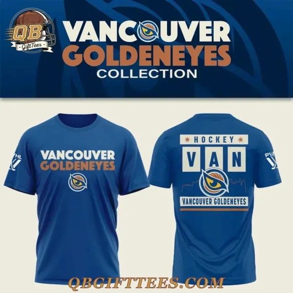 Vancouver Goldeneyes Edition Blue Shirt