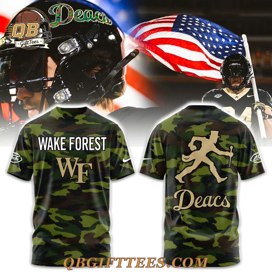 Wake Forest Demon Deacons Military Special Edition Shirt Wake Forest Demon Deacons Military Special Edition Shirt