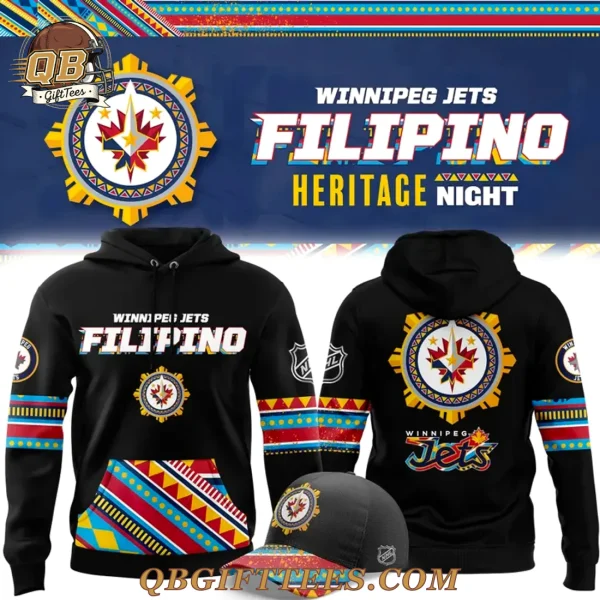 Winnipeg Jets Filipino Heritage Night 2025 Hoodie