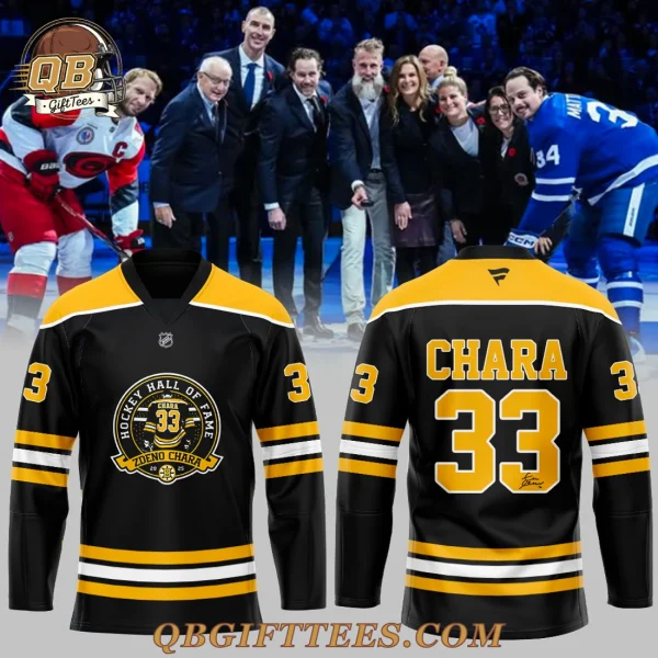 Zdeno Chara Hockey Hall Of Fame 2025 Limited Edition Jersey