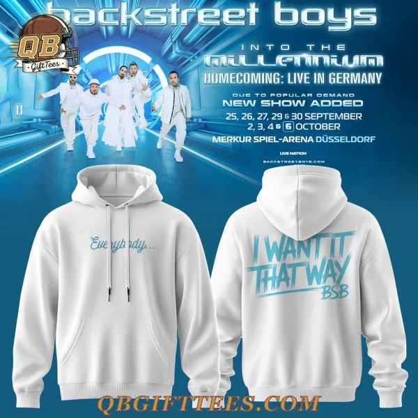 Backstreet Boys Into The Millennium – Homecoming: Live in Germany Edition Hoodie