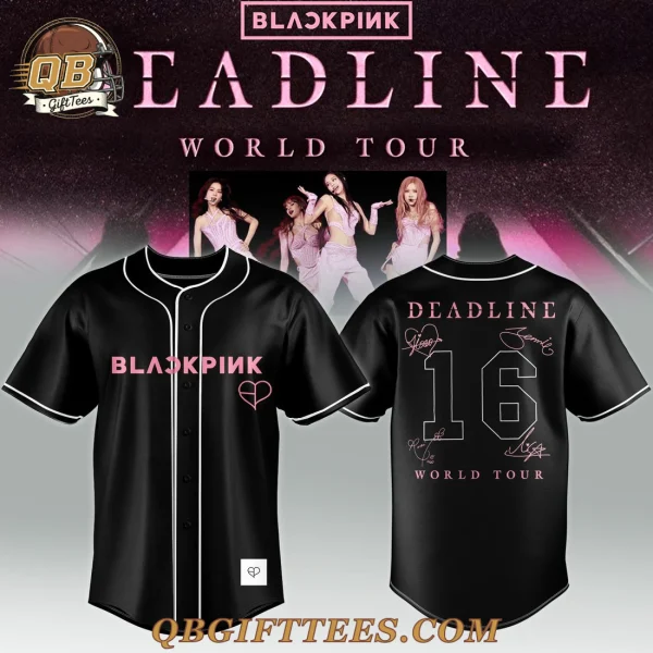 BLACKPINK Deadline World Tour Special Edition Baseball Jersey