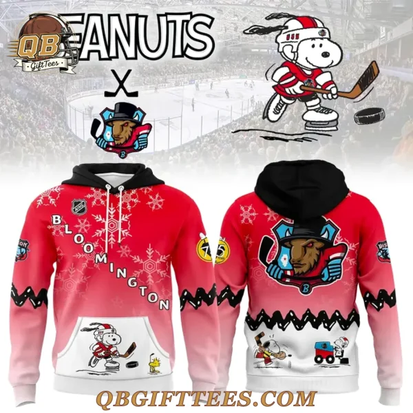 Bloomington Bison x Peanuts Night Limited Edition Hoodie