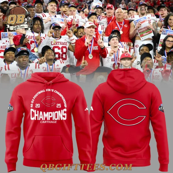 Carthage Champions 2025 Limited Edition Hoodie