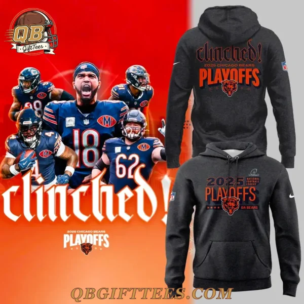 Chicago Bears Playoffs Clinched Special Edition Hoodie