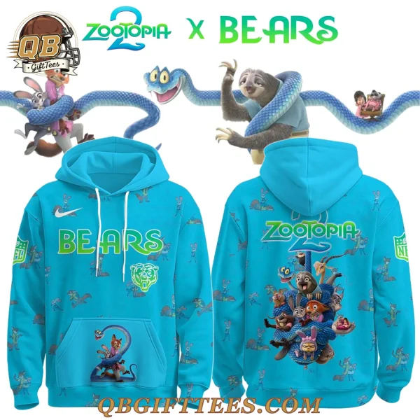 Chicago Bears x Zootopia 2 Limited Edition Hoodie