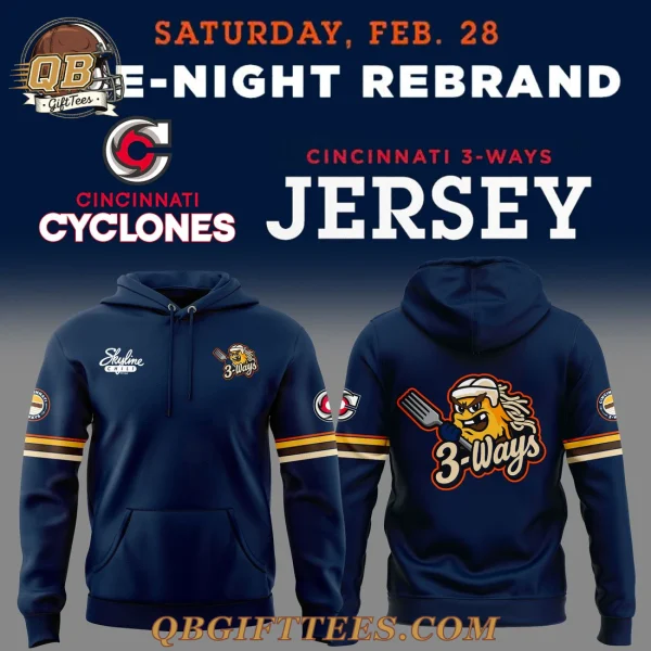 Cincinnati Cyclones One Night Rebrand Edition Hoodie