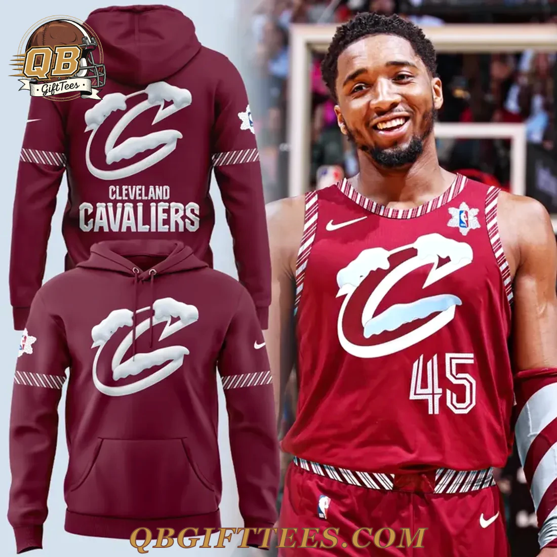 Cleveland Cavaliers Christmas Night Special Edition Hoodie Cleveland Cavaliers Christmas Night Special Edition Hoodie