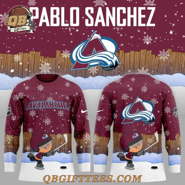 Colorado Avalanche x Pablo Sanchez Limited Edition Hockey Jersey