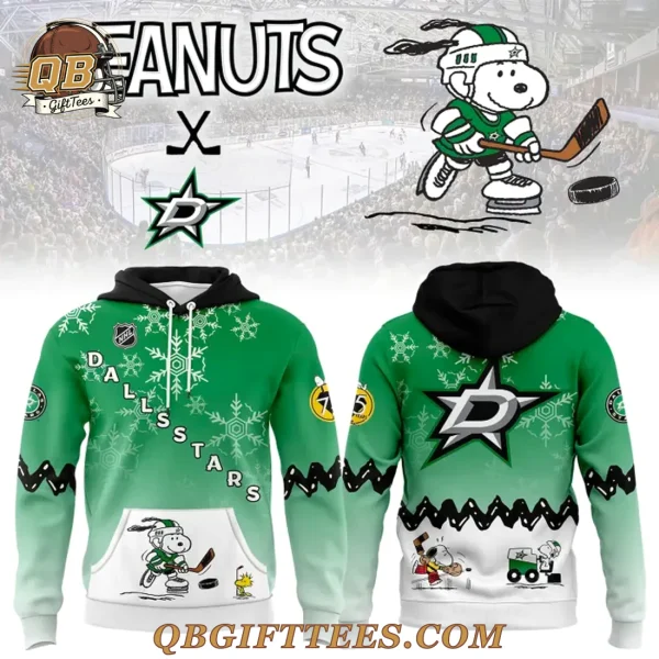 Dallas Stars x Peanuts Night Limited Edition Hoodie