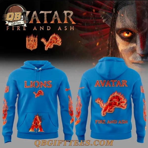 Detroit Lions x Avatar 3 Fire and Ash Limited Edition Hoodie