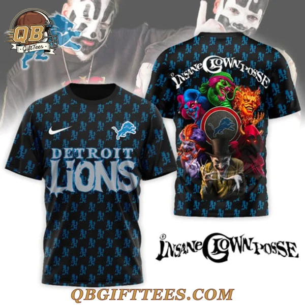Detroit Lions x Insane Clown Posse Fan Edition T-Shirt