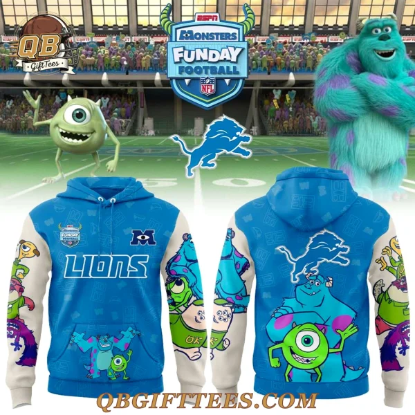 Detroit Lions x Monsters Funday Football Special Edition Hoodie