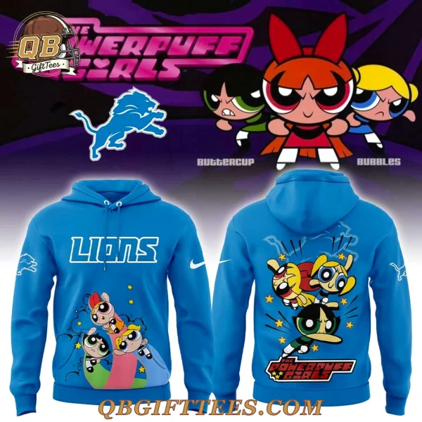 Detroit Lions x The Powerpuff Girls Special Edition Hoodie