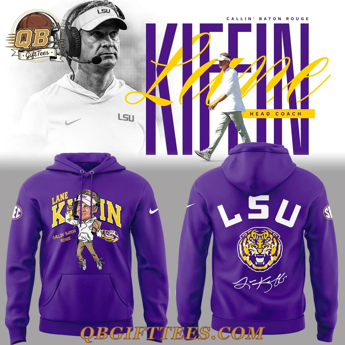 Head Coach Kiffin Special Edition Hoodie V2 Head Coach Kiffin Special Edition Hoodie V2