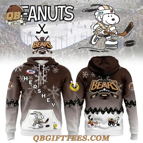 Hershey Bears x Peanuts Night 2025 Special Edition Hoodie