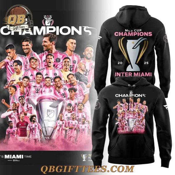 Inter Miami CF MLS Cup Champions 2025 Special Edition Hoodie
