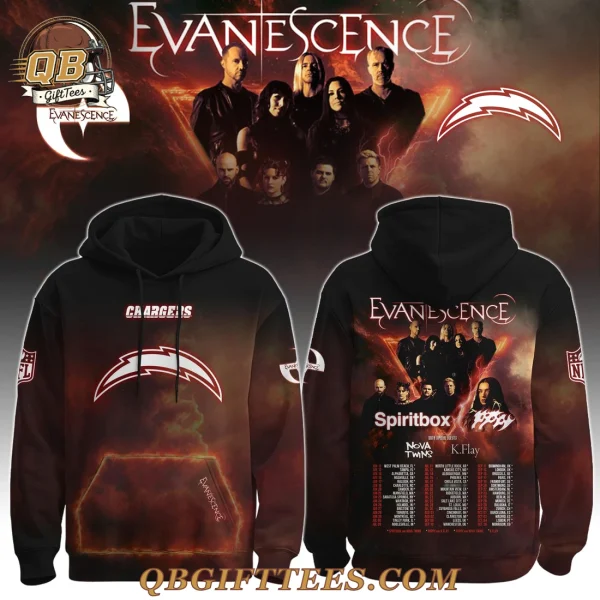 LA Chargers x Evanescence Special Edition Hoodie