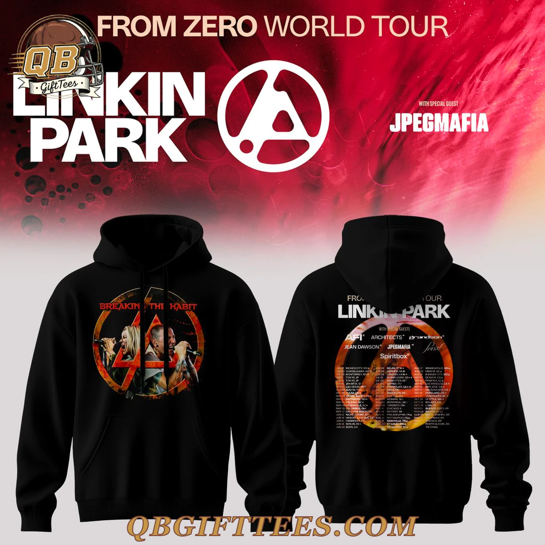 Linkin Park From Zero World Tour Special Edition Hoodie Linkin Park From Zero World Tour Special Edition Hoodie