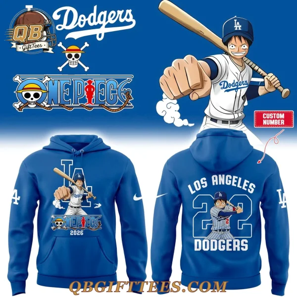 Los Angeles Dodgers x One Piece Special Edition Hoodie