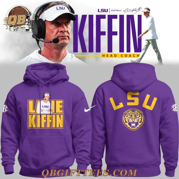 LSU Tigers Welcome Coach KIFFIN Limited Edition Hoodie
