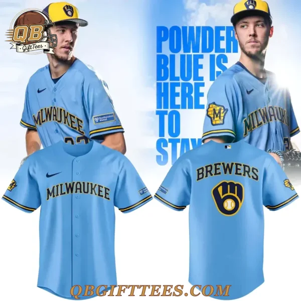 Milwaukee Brewers Powder Blue 2025 Limited Edition Jersey