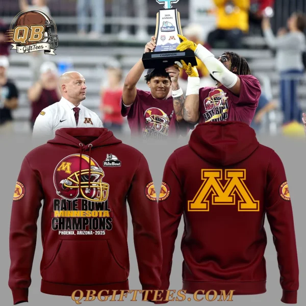 Minnesota Golden Gophers Rate Bowl Champions Edition For Fan Hoodie