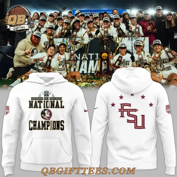 National Champions FSU Soccer 2025 Limited Edition Hoodie
