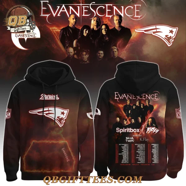 NE Patriots x Evanescence Special Edition Hoodie
