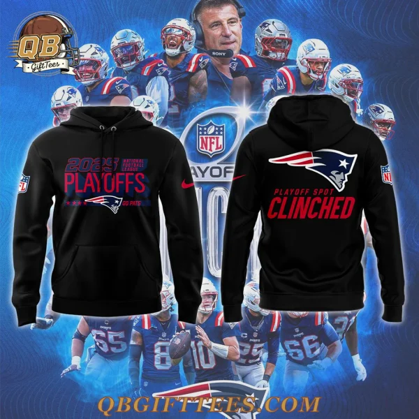 New England Patriots Playoffs Clinched Special Edition Hoodie