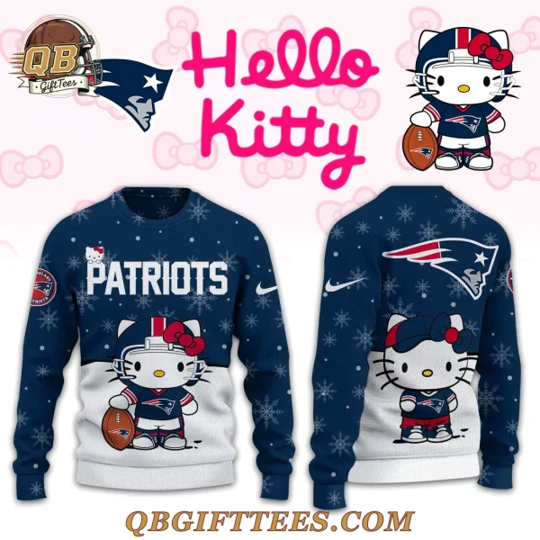 New England Patriots x Hello Kitty Limited Edition Ugly Sweater