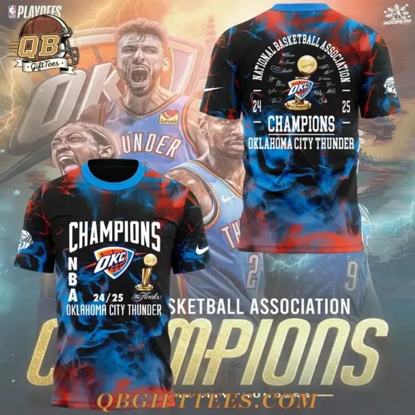 Oklahoma City Thunder NBA Finals Champions 2025 Special Edition Shirt