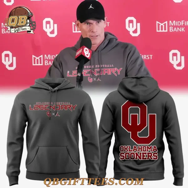 Oklahoma Sooners football Coach Brent Venables L26ENDARY Edition Hoodie