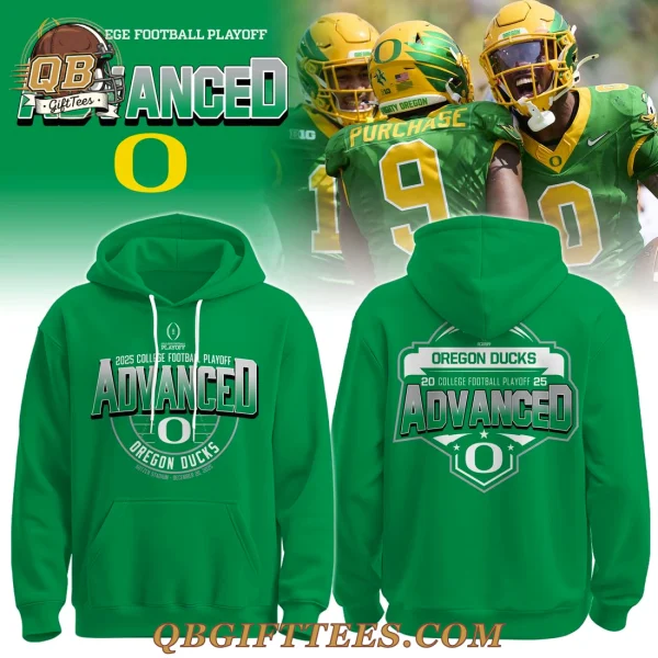 Oregon Ducks x Elevate Your Playoff Game-Day Special Edition Hoodie