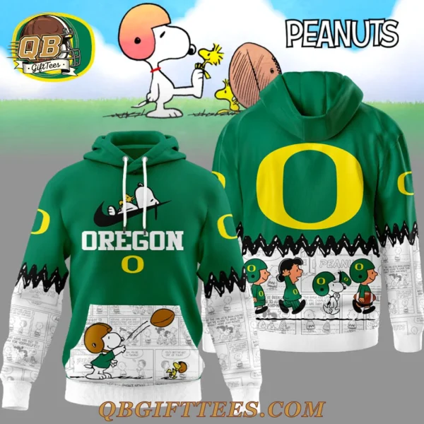 Oregon Ducks x Snoopy Peanuts Limited Edition Hoodie