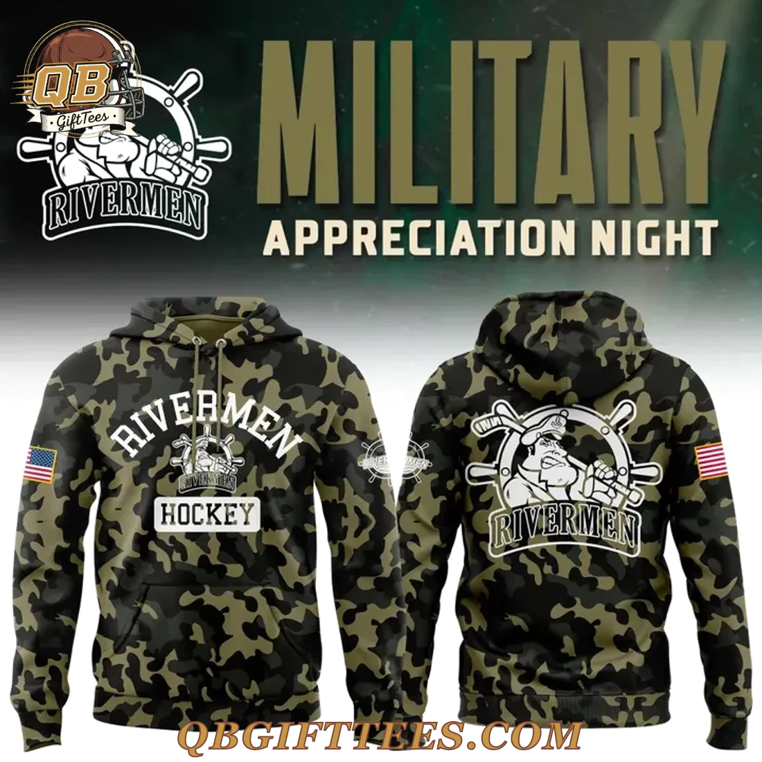 Peoria Rivermen 2025 Limited Edition Hoodie Peoria Rivermen 2025 Limited Edition Hoodie