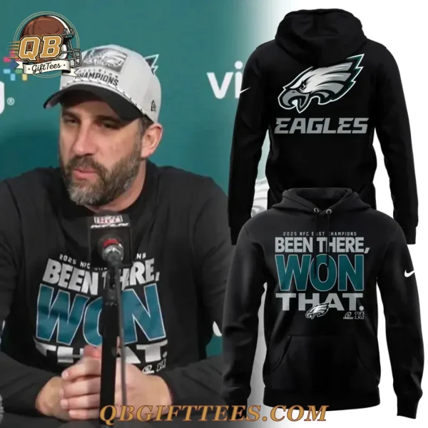 Philadelphia Eagles 2025 NFC East Division Champions Limited Edition Hoodie