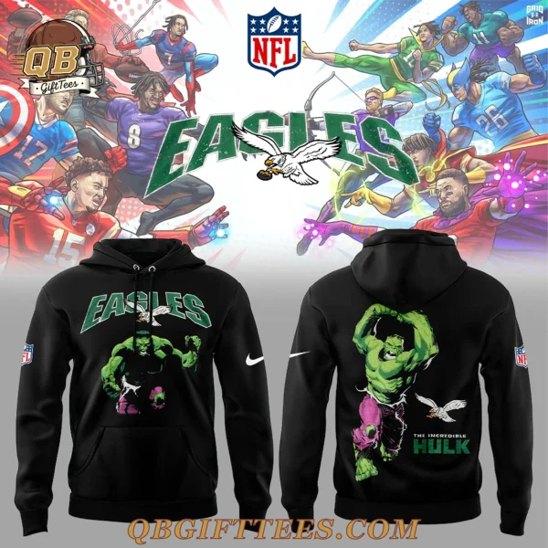Philadelphia Eagles x The Incredible Hulk Limited Edition Hoodie